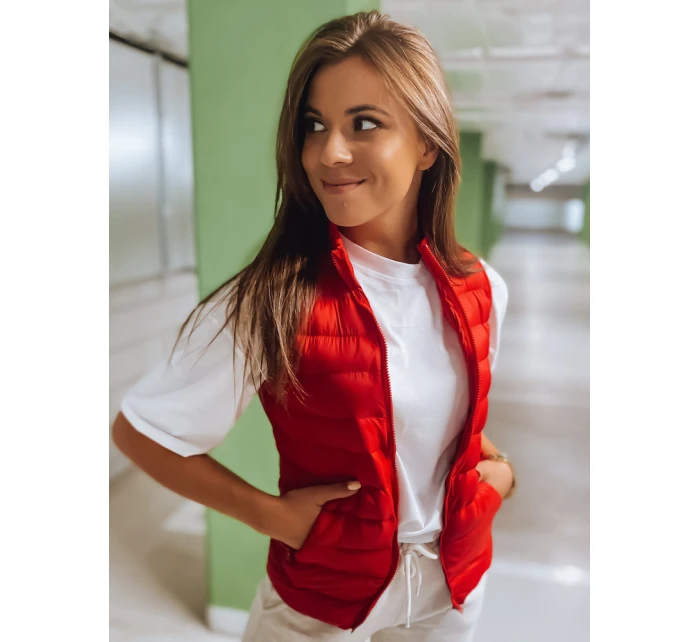 Dámská vesta ROSILA vínová FashionStreet TY3001