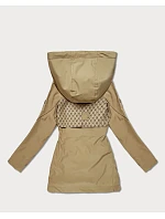 Dámská písková bunda s monogramem Goodlookin (KK60412-4#)