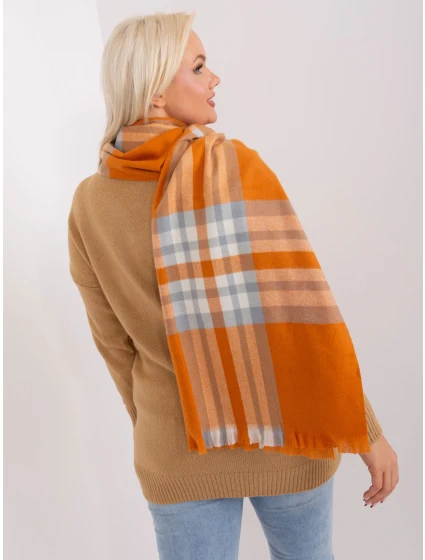 Szalik AT SZ ciemny pomarańczowy model 19349233 - FPrice Szalik AT SZ ciemny pomarańczowy model 19349233 - FPrice