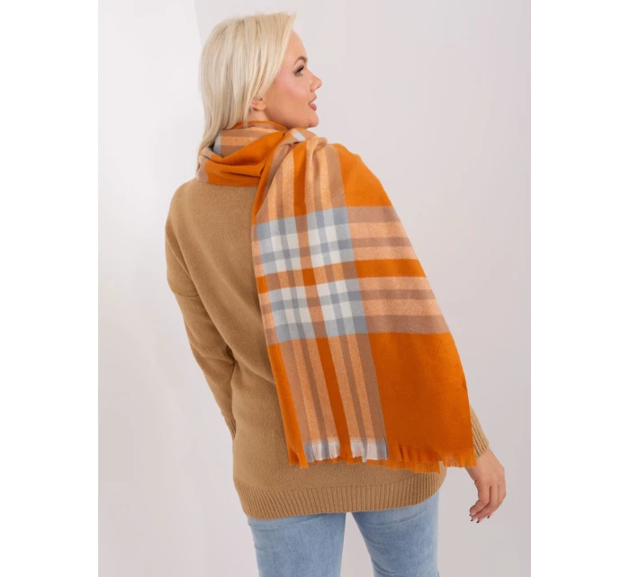 Szalik AT SZ ciemny pomarańczowy model 19349233 - FPrice Szalik AT SZ ciemny pomarańczowy model 19349233 - FPrice