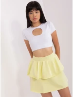 Sukně EM SD HS 20 44.13 světle žlutá