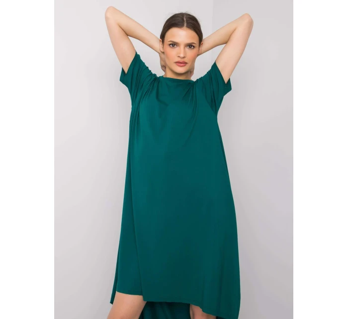 RV SK šaty R4889.09 tmavě zelená