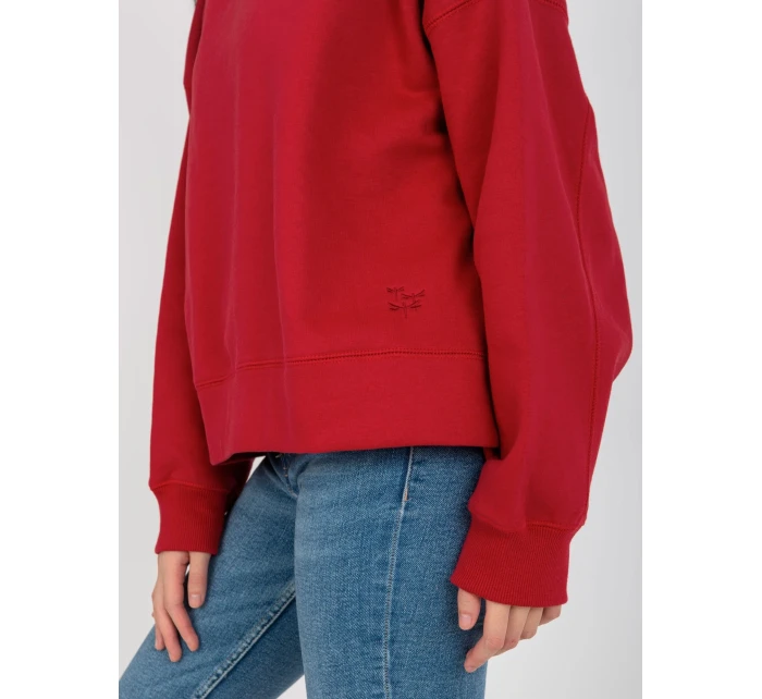 Dámská mikina TW BL 2002.11 tmavě červená - FPrice Dámská mikina TW BL 2002.11 tmavě červená - FPrice