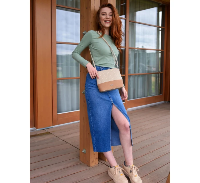 Kabelka VUCH Cara Dotty Creme