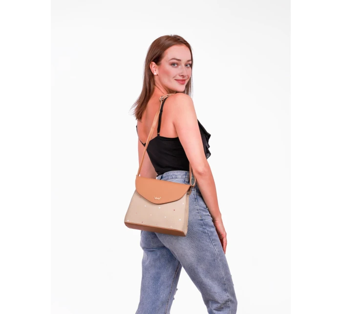 Dámská kabelka Vuch Byrsa Dotty Beige Dámská kabelka Vuch Byrsa Dotty Beige