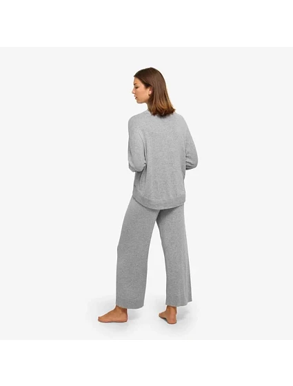 Dámské tričko na spaní model 8020159 šedá - Calvin Klein Dámské tričko na spaní model 8020159 šedá - Calvin Klein