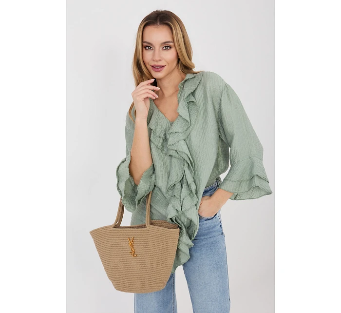 Košile s dlouhým rukávem  model 225521 Italy Moda