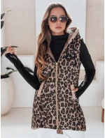 Dámská prošívaná velbloudí vesta ELMERA FashionStreet TY5029 Dámská prošívaná velbloudí vesta ELMERA FashionStreet TY5029