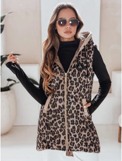 Dámská prošívaná velbloudí vesta ELMERA FashionStreet TY5029