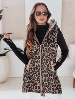 Dámská prošívaná velbloudí vesta ELMERA FashionStreet TY5029