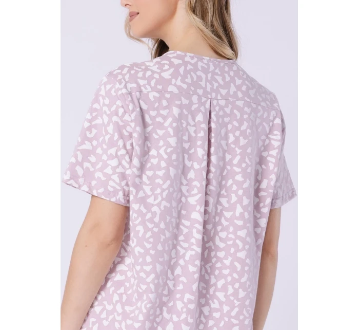 Leveza 1709 Samanta pyžamo kr/r S-XL na zip