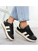 Dámské sportovní polobotky černé NEWS 8233