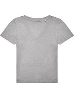 B&C #E150 V /women Dámské tričko s výstřihem do V 01.014T sport grey B&C #E150 V /women Dámské tričko s výstřihem do V 01.014T sport grey