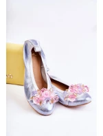 Dámské Kožené Baletky S model 21588973 - Zazoo Dámské Kožené Baletky S model 21588973 - Zazoo