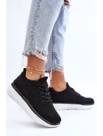 Dámská šněrovací sportovní obuv Černá Lavarone Dámská šněrovací sportovní obuv Černá Lavarone