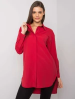 Košile EM KS 005.34 tmavě červená