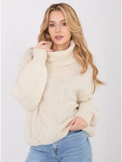 Sweter IN SW model 21782339 jasny beżowy - FPrice