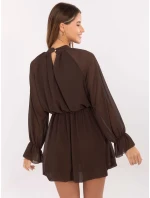 Sukienka MI SK model 21409570 brązowy - FPrice