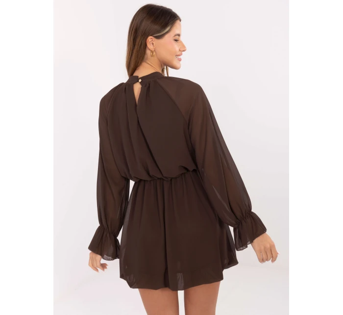 Sukienka MI SK model 21409570 brązowy - FPrice