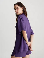 Spodní prádlo Dámské Ostatní Tkaná Tílka S/S BUTTON DOWN 000QS7113ELL8 - Calvin Klein