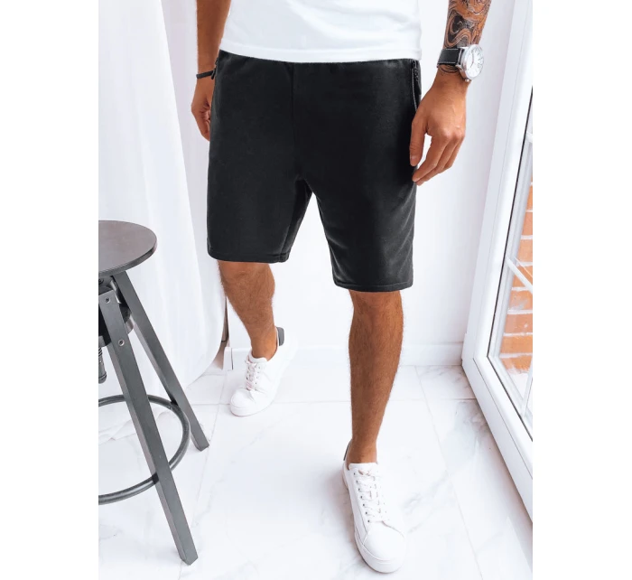 Pánské černé teplákové šortky Dstreet model 21968918 - FashionStreet