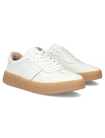 Dámské kožené boty na platformě bílé Filippo DP7543/26 Dámské kožené boty na platformě bílé Filippo DP7543/26