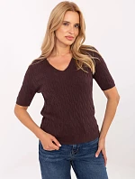 Jumper PM SW B 615.18 tmavě hnědý