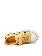 Children's Sneakers With Velcro BIG STAR JJ374056 Yellow Children's Sneakers With Velcro BIG STAR JJ374056 Yellow