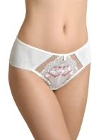 Dámské kalhotky brazilky FOLK 19102 MILK