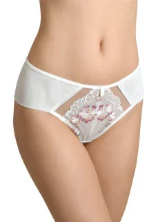 Dámské kalhotky brazilky FOLK 19102 MILK