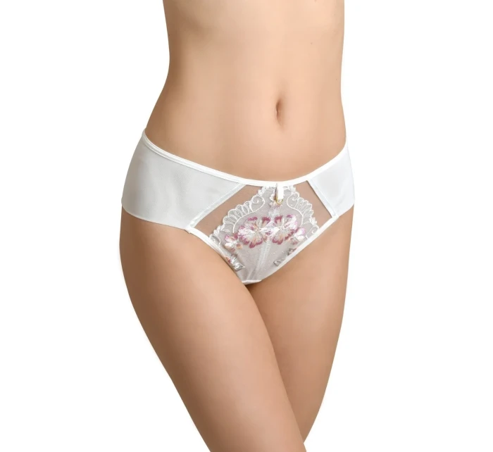 Dámské kalhotky brazilky FOLK 19102 MILK