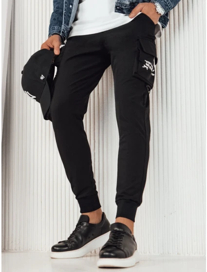 Pánské bojové kalhoty černé Dstreet UX4161