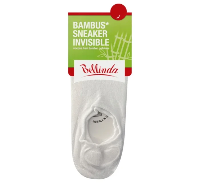 Dámské ponožky invisible BAMBUS SNEAKER SOCKS - BELLINDA - bílá Dámské ponožky invisible BAMBUS SNEAKER SOCKS - BELLINDA - bílá