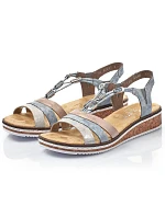 Pohodlné sandály W model 22050656 - Rieker Pohodlné sandály W model 22050656 - Rieker