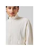 Bluza CASALL Comfy Full Zip Sweater biały Bluza CASALL Comfy Full Zip Sweater biały
