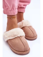 Dámské Pantofle s Kožíškem model 21631458 - Boto Dámské Pantofle s Kožíškem model 21631458 - Boto