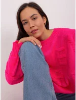 Jumper BA SW 8053.31 fluo růžový Jumper BA SW 8053.31 fluo růžový
