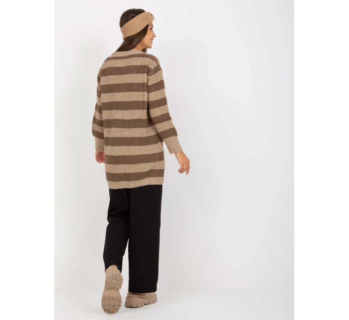 Dámský svetr LC SW 8030 tmavě lila Dámský svetr LC SW 8030 tmavě lila