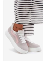 Dámské Tenisky Na Platformě Šedé model 21694948 - Boto Dámské Tenisky Na Platformě Šedé model 21694948 - Boto