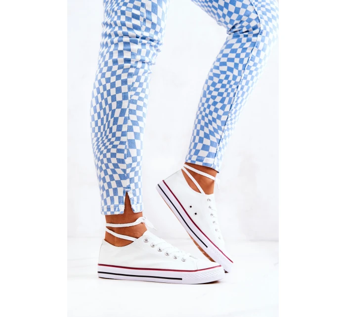 Klasické Dámské Tenisky Bílé model 21502537 - Boto Klasické Dámské Tenisky Bílé model 21502537 - Boto