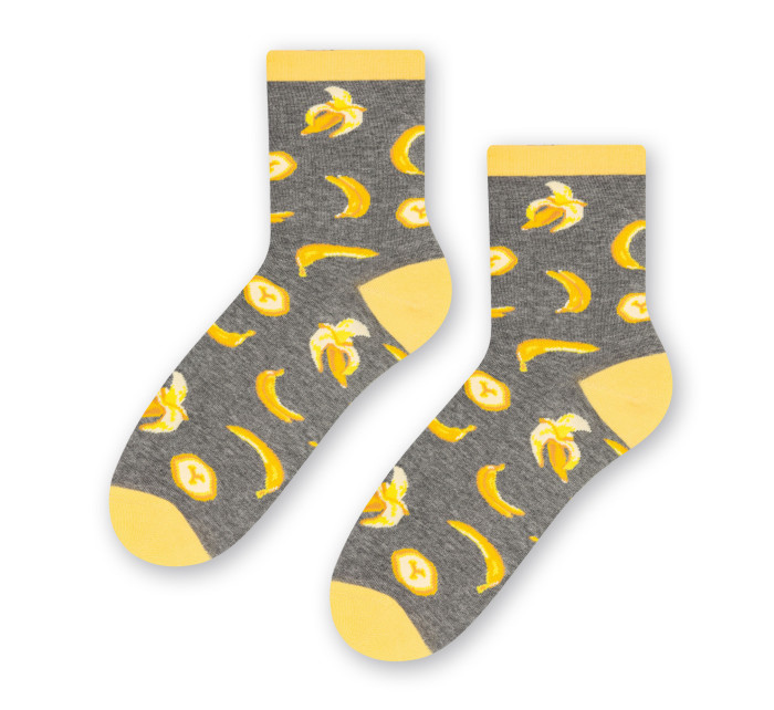 Ponožky 159-096 Melange Grey - Steven