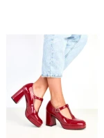 Polobotky na podpatku  model 218174 Solea