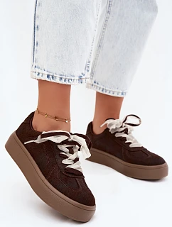 Sportovní boty na platformě model 228743 Step in style