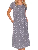 Dámská těhotenská košile 4119 grey plus - Doctornap