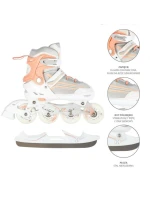 2v1 inline brusle velikost S s model 21332815 - Nils Extreme 2v1 inline brusle velikost S s model 21332815 - Nils Extreme