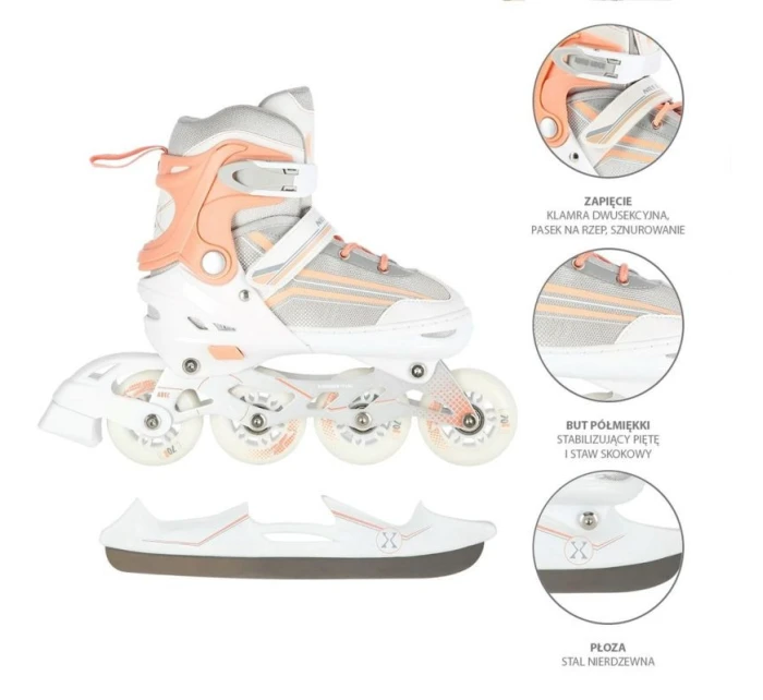 2v1 inline brusle velikost S s model 21332815 - Nils Extreme 2v1 inline brusle velikost S s model 21332815 - Nils Extreme