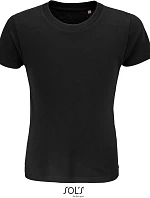 SOL'S Crusader Kids Dětské tričko z bio bavlny 25.3580 deep black