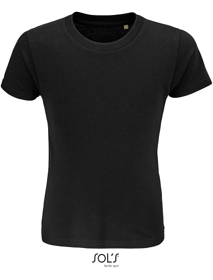 SOL'S Crusader Kids Dětské tričko z bio bavlny 25.3580 deep black