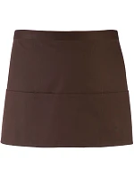 Premier PR 155 Krátká zástěra do pasu s kapsou "Colours" 39.0155 brown Premier PR 155 Krátká zástěra do pasu s kapsou "Colours" 39.0155 brown