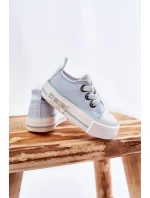 Dětské látkové tenisky BIG STAR model 21594774 Modrá - Big Star Shoes Dětské látkové tenisky BIG STAR model 21594774 Modrá - Big Star Shoes